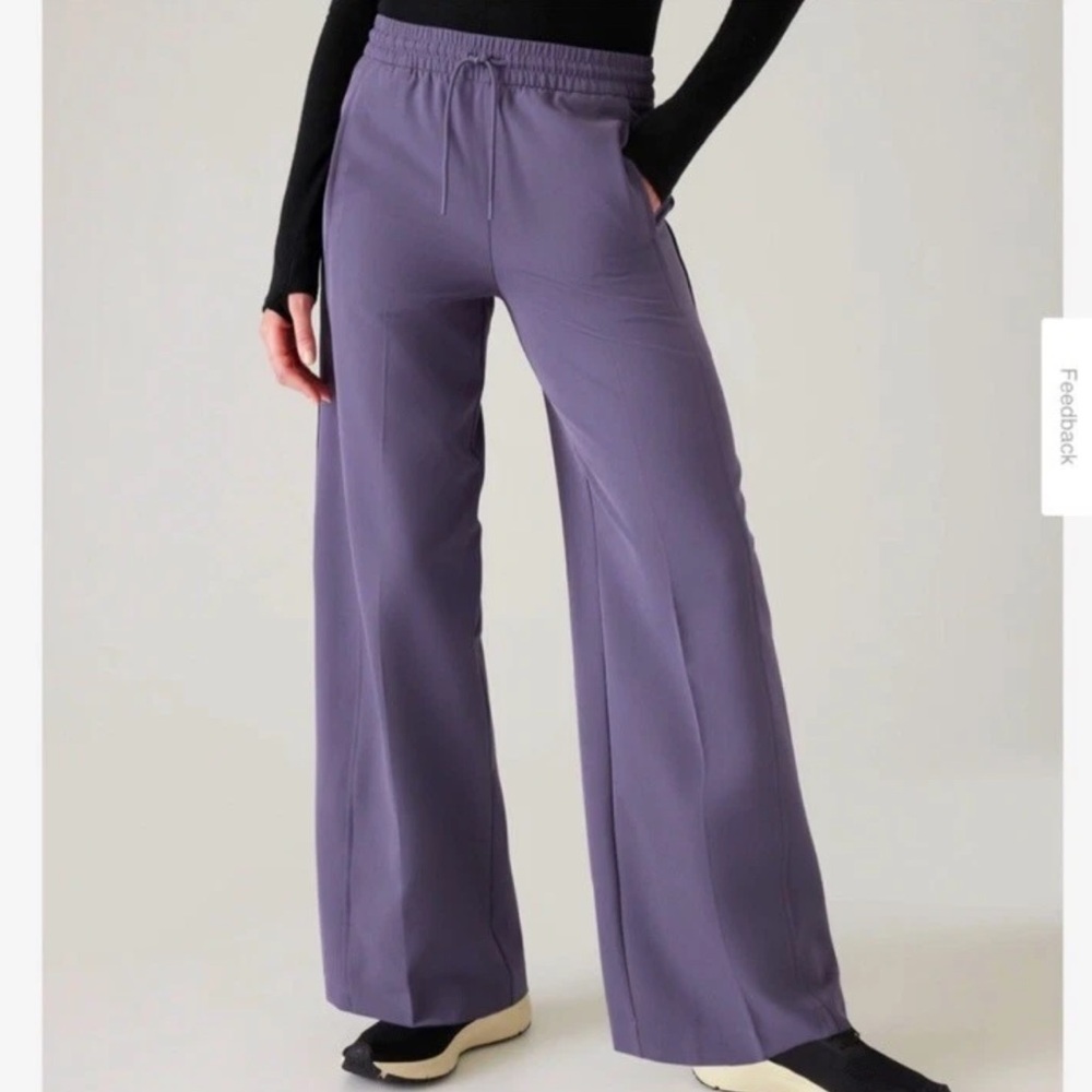 NWT!! Athleta - Pantalon Stride Pant - Size Large - Purple
